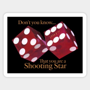 Johnny, The Shooting Star Sticker